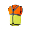 Hi vis security reflective safety vests customised vest short